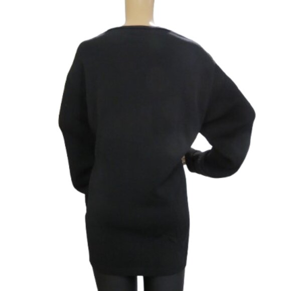Eugen Klein Sequins Black Long Sleeve Sweater - Picture 6 of 7